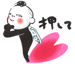 Bird-man Numeko 3 on St. Valentine's day sticker #15155198