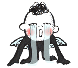 Bird-man Numeko 3 on St. Valentine's day sticker #15155203