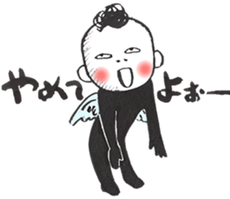 Bird-man Numeko 3 on St. Valentine's day sticker #15155210