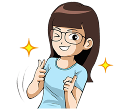 Give you a praise - small limp sticker #15156380