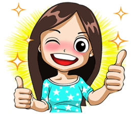 Give you a praise - small limp sticker #15156395