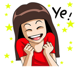 Give you a praise - small limp sticker #15156411