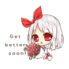 Red Ribbon & Rin sticker #15156412