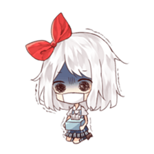 Red Ribbon & Rin sticker #15156419