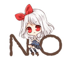 Red Ribbon & Rin sticker #15156422