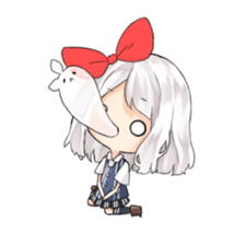 Red Ribbon & Rin sticker #15156435