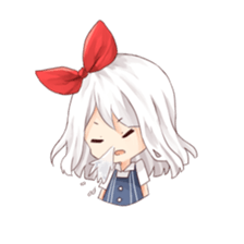 Red Ribbon & Rin sticker #15156436