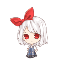 Red Ribbon & Rin sticker #15156443