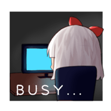 Red Ribbon & Rin sticker #15156444