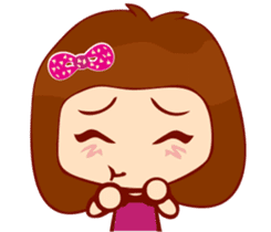 Cute little Mina sticker #15156693