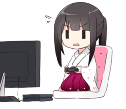 Hakama stamp sticker #15157048