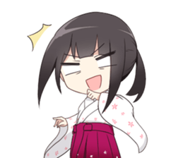 Hakama stamp sticker #15157052