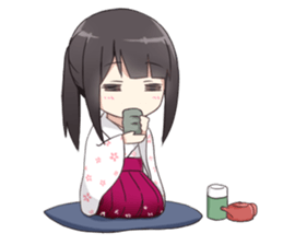 Hakama stamp sticker #15157053