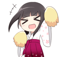 Hakama stamp sticker #15157056