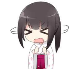 Hakama stamp sticker #15157057