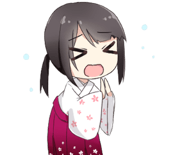 Hakama stamp sticker #15157059