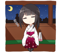 Hakama stamp sticker #15157060