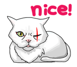 The boss cat. sticker #15157339