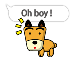 TF-Dog Animation 4 ( English ) sticker #15157357