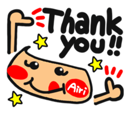 Name stamp.[airi] sticker #15157716