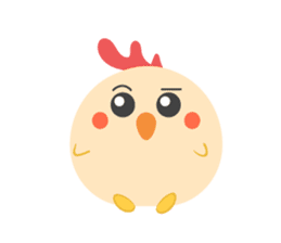 Pitik The Little Chicken sticker #15157857