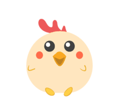 Pitik The Little Chicken sticker #15157858