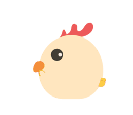Pitik The Little Chicken sticker #15157859