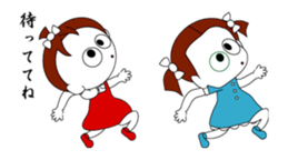 the girl who dances sticker #15158112