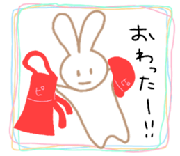 Pizzashop-Rabbit sticker #15158206