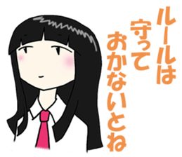 Teenage boys and girls sticker #15158302