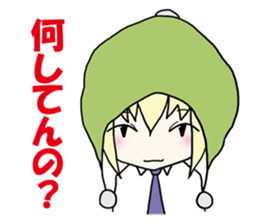 Teenage boys and girls sticker #15158306