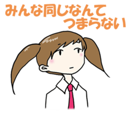 Teenage boys and girls sticker #15158316