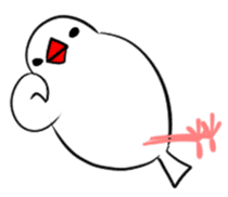 Java sparrow and gangs sticker #15498610