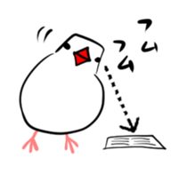 Java sparrow and gangs sticker #15498629