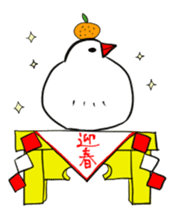 Java sparrow and gangs sticker #15498635