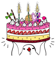 Java sparrow and gangs sticker #15498647