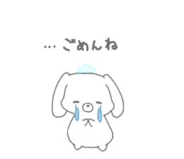 tiara bunny sticker #15498971