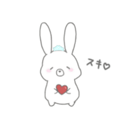 tiara bunny sticker #15498975