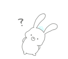 tiara bunny sticker #15498977