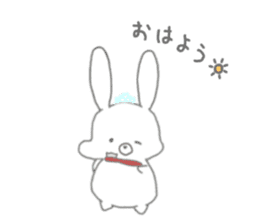 tiara bunny sticker #15498979