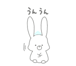 tiara bunny sticker #15498986