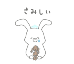 tiara bunny sticker #15498987