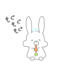 tiara bunny sticker #15498988