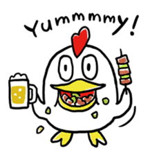 Mr.AHOTORI go for a drink sticker #15499235