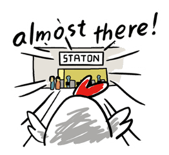 Mr.AHOTORI go for a drink sticker #15499245