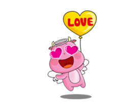 Angel Calf's Love Story Animated sticker #15499762