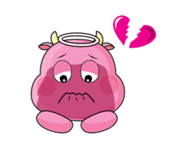 Angel Calf's Love Story Animated sticker #15499766
