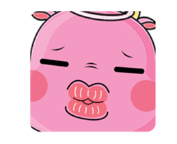 Angel Calf's Love Story Animated sticker #15499773