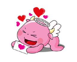 Angel Calf's Love Story Animated sticker #15499779