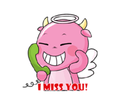 Angel Calf's Love Story Animated sticker #15499780